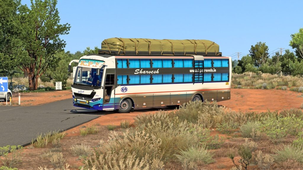 ETS2 bus mod India - KPN travels