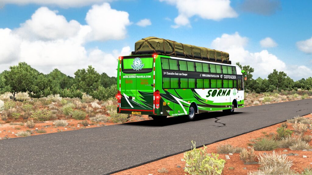 ETS2 bus mod India - Sorna travels