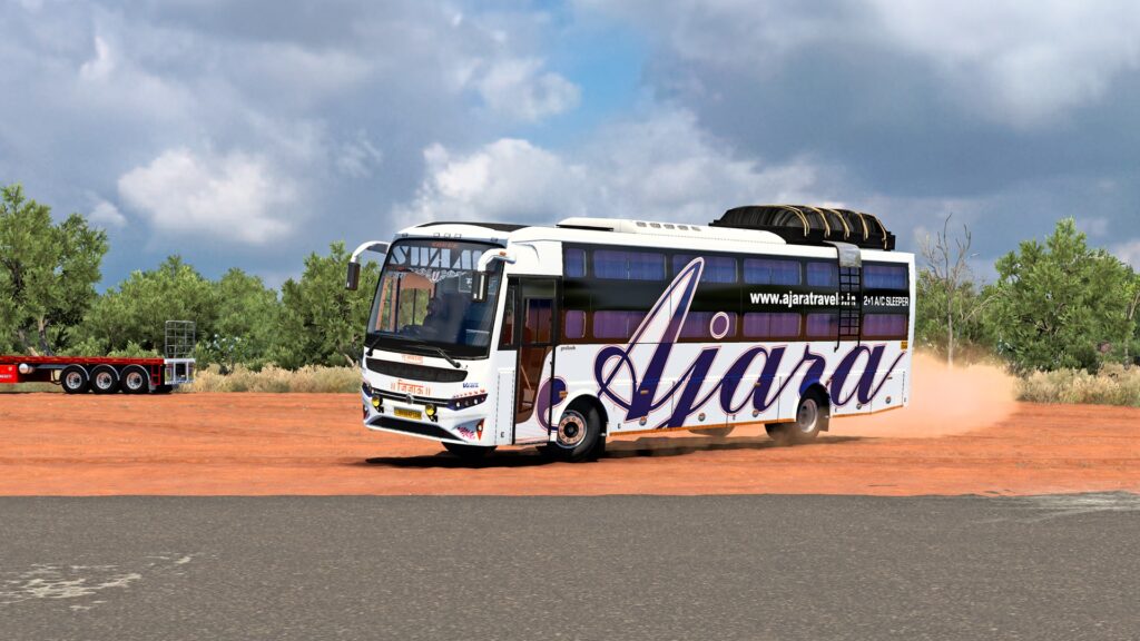 ETS2 bus mod India - Swami travels