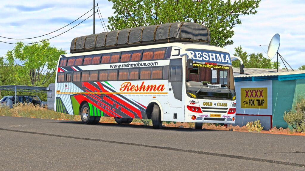 ETS2 Indian Bus Mods - RESHMA Travels