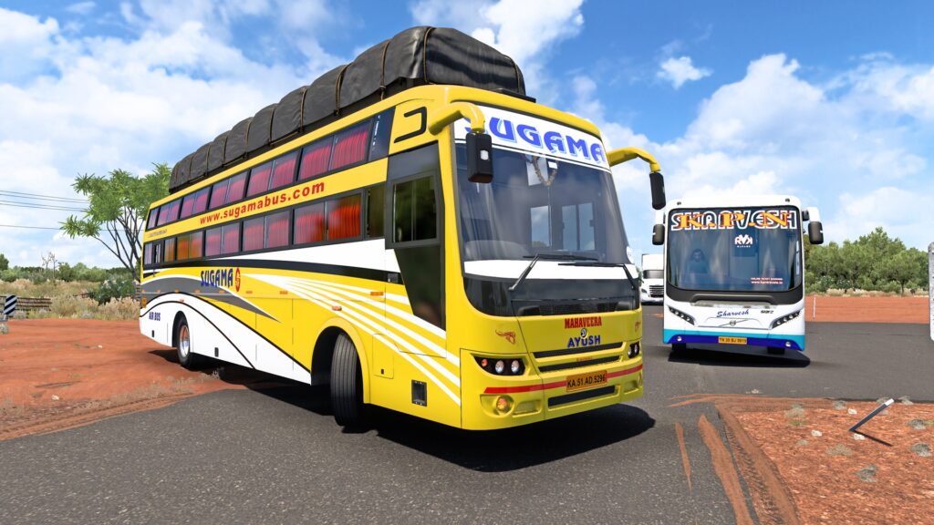 ETS2 Indian Bus Mods